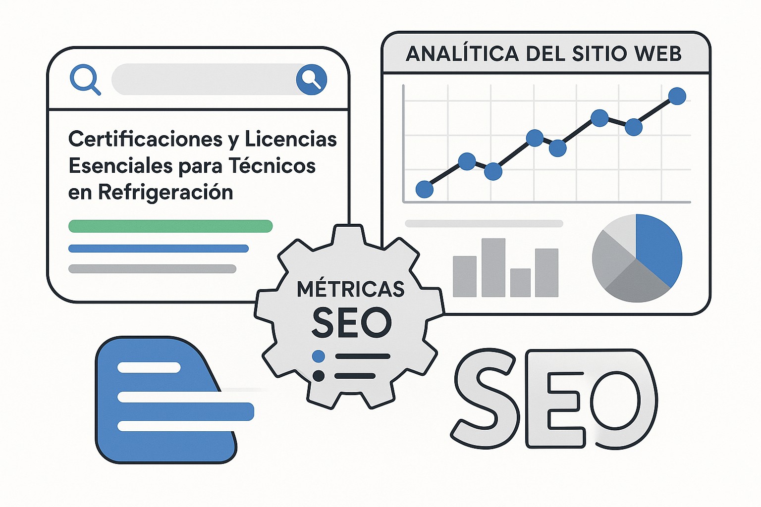Ilustración sobre certificaciones licencias refrigeracion