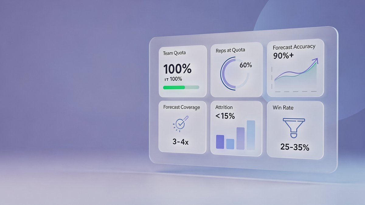 KPIs esenciales para gerentes de ventas