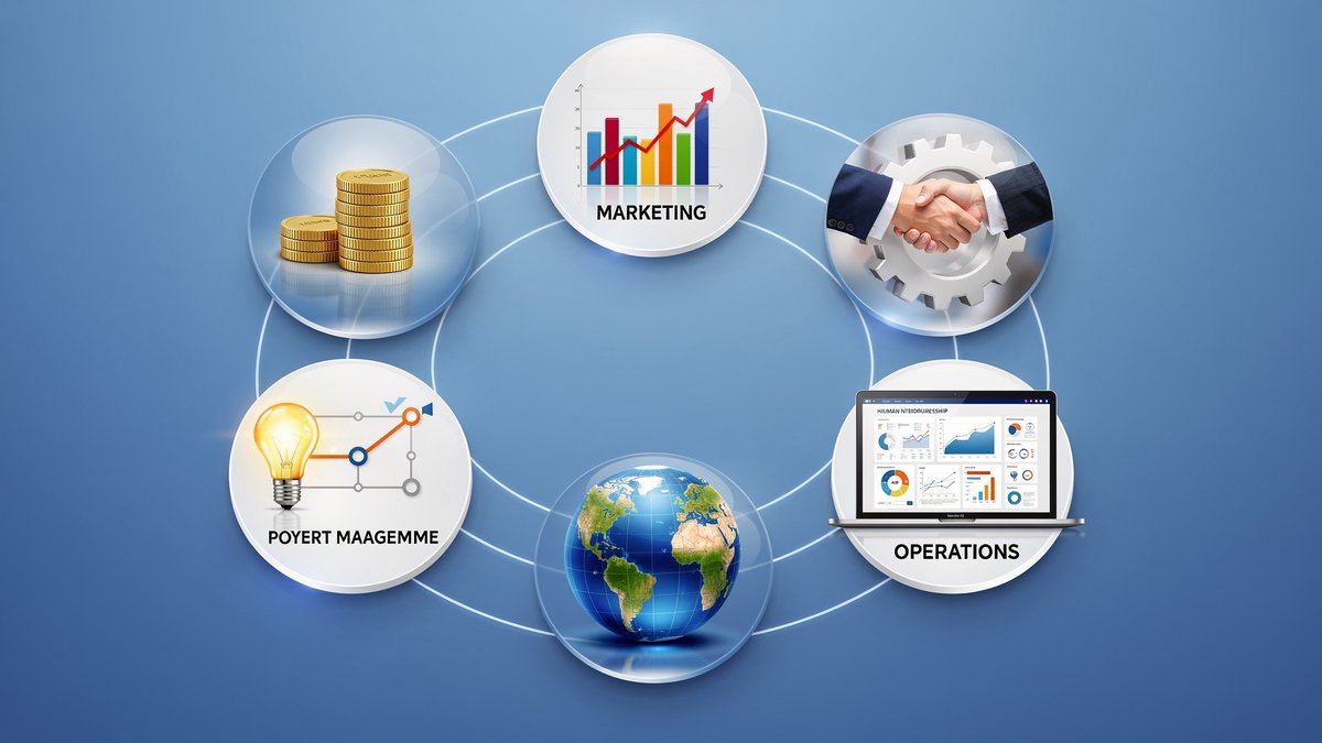 Especializaciones en administraci&oacute;n de empresas: finanzas, marketing, RRHH, operaciones, BI