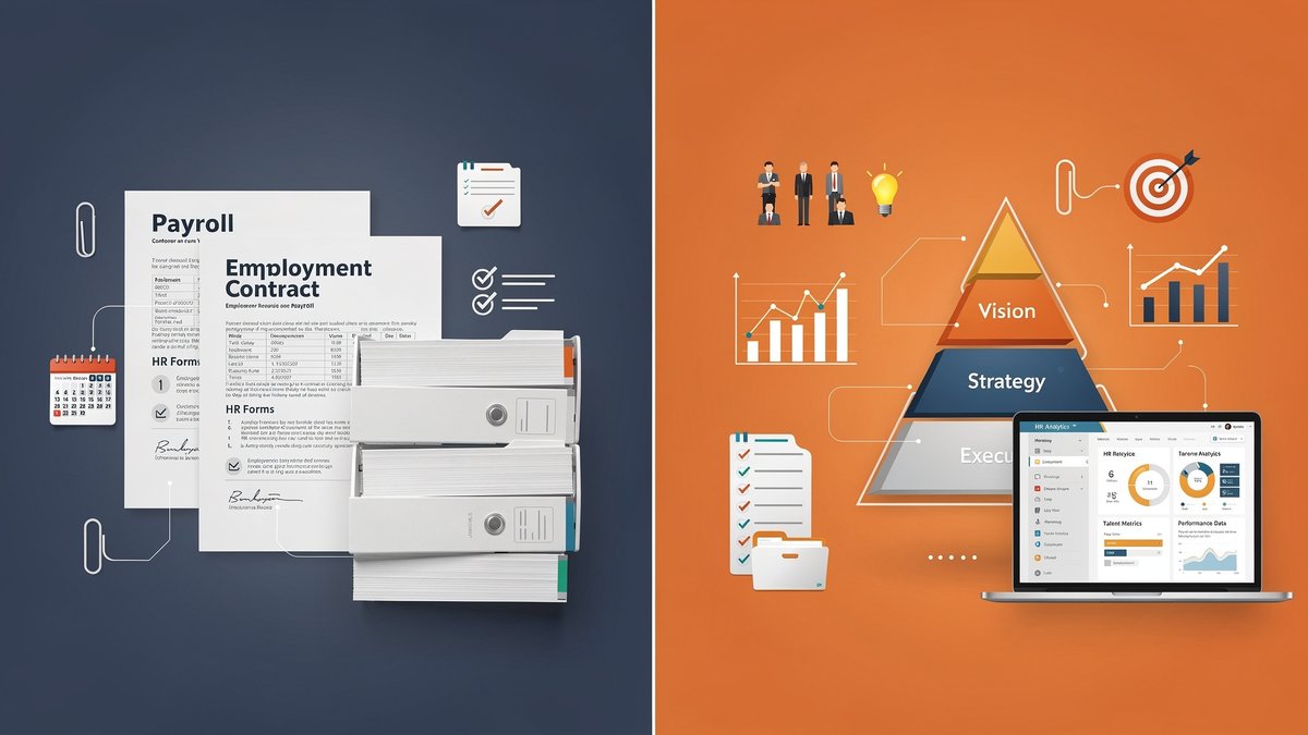 Diferencia entre RRHH Operativo y RRHH Estrat&eacute;gico