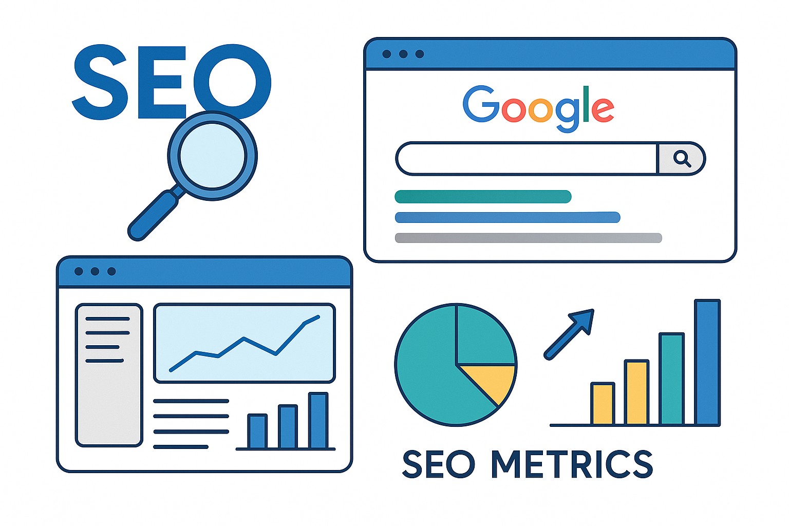 Ejemplo de una buena selección de tipografías para legibilidad en una interfaz de usuario
