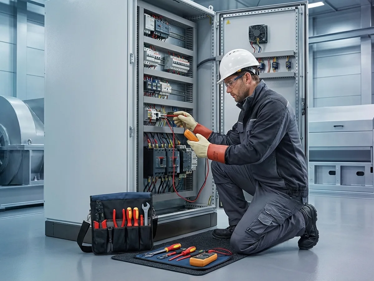 T&eacute;cnico electricista industrial en Paraguay