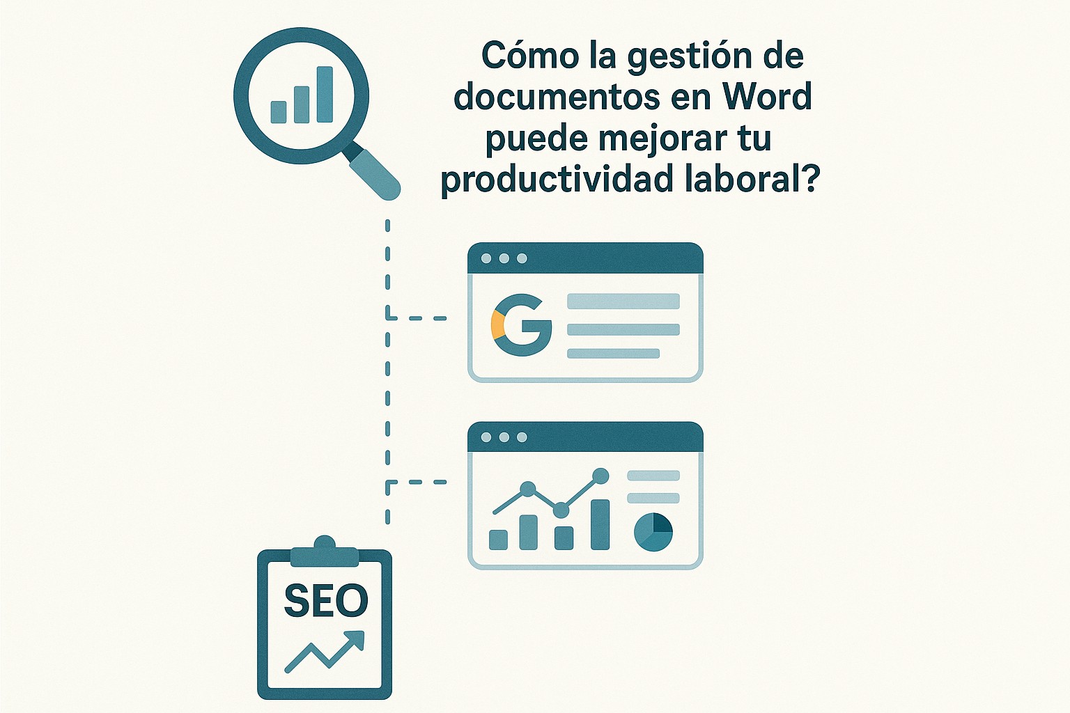 Infografía: conceptos clave de ¿Cómo la gestión de documentos en Word puede mejorar tu productividad laboral?